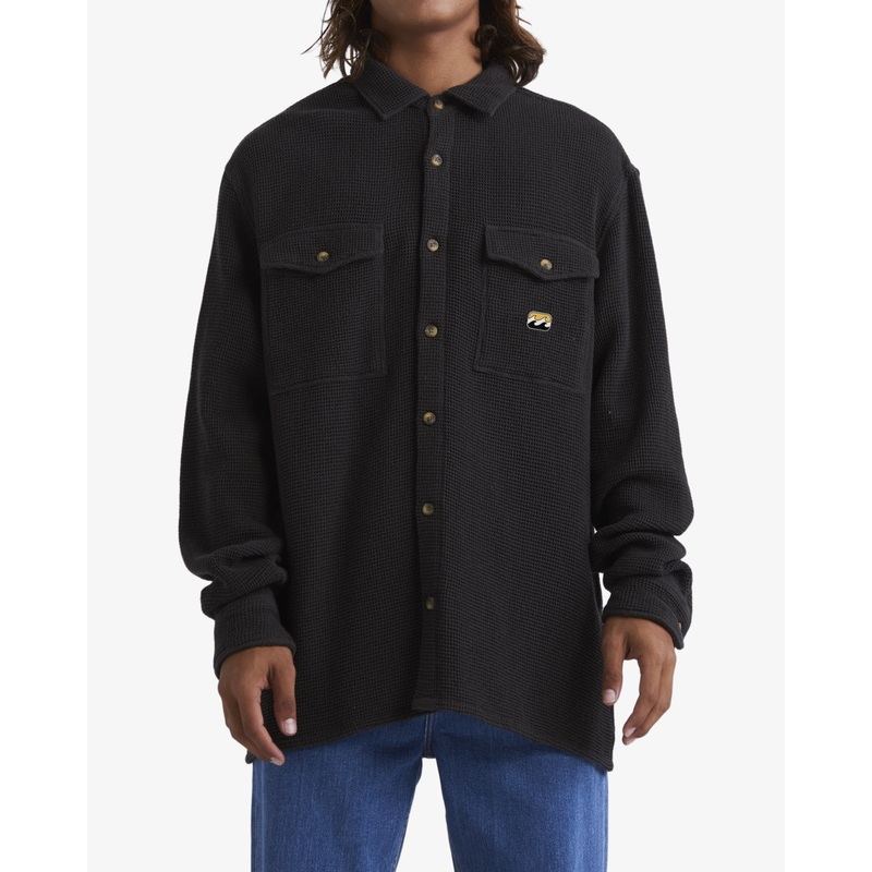 Waffle On Long Sleeve Shirt