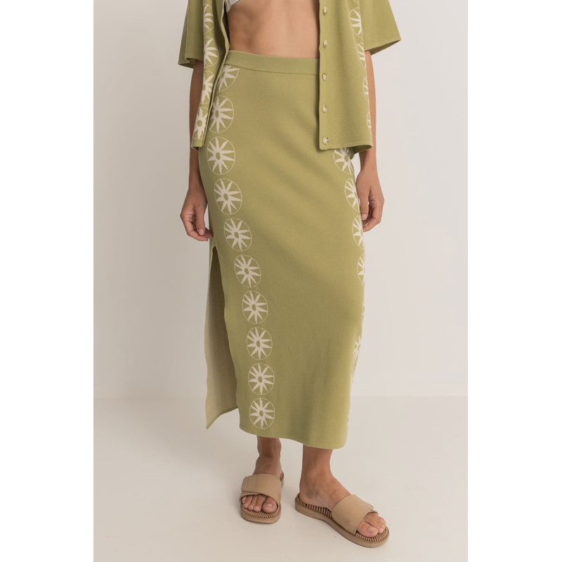 Horizon Knit Midi Skirt