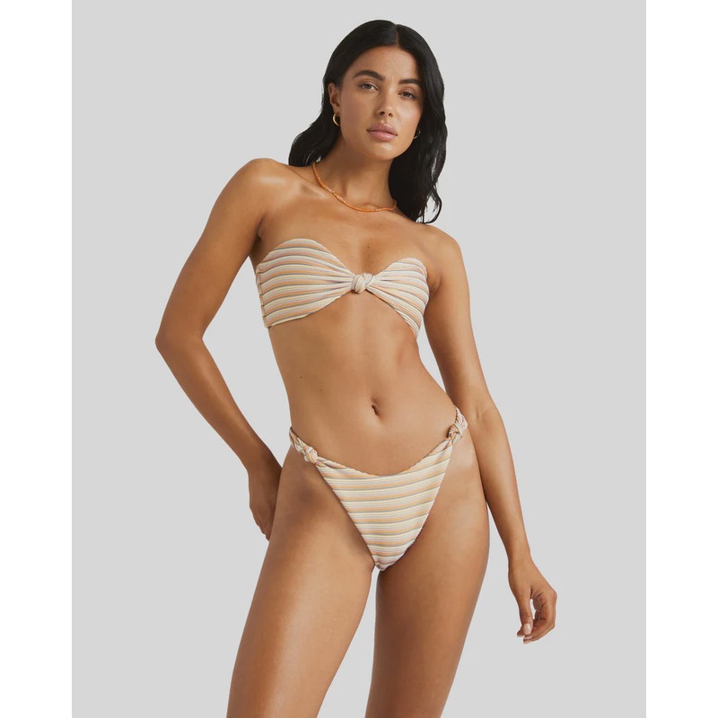 Ripple and Twist Skimpy Bikini Bottoms