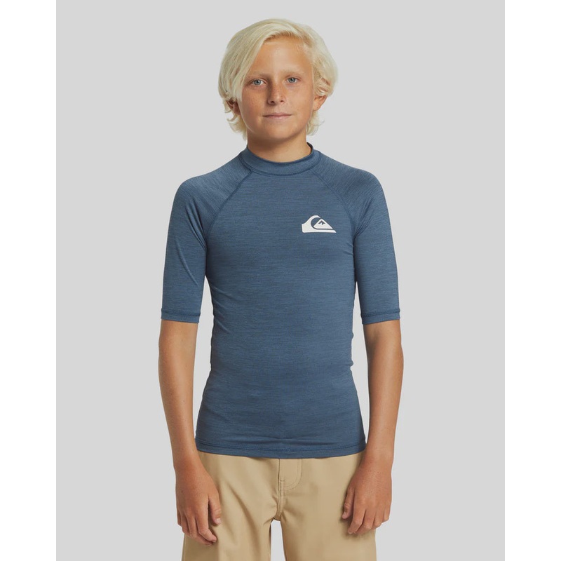 Boys 4-16 Everyday Short Sleeves UPF 50 Surf T-shirt