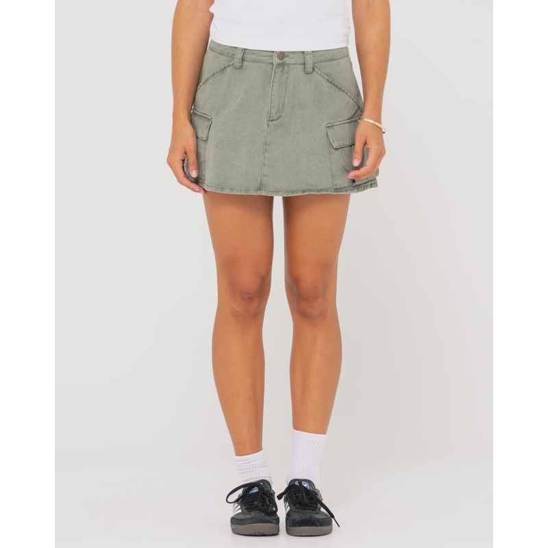 Brooks Low Rise Mini Cargo Skirt