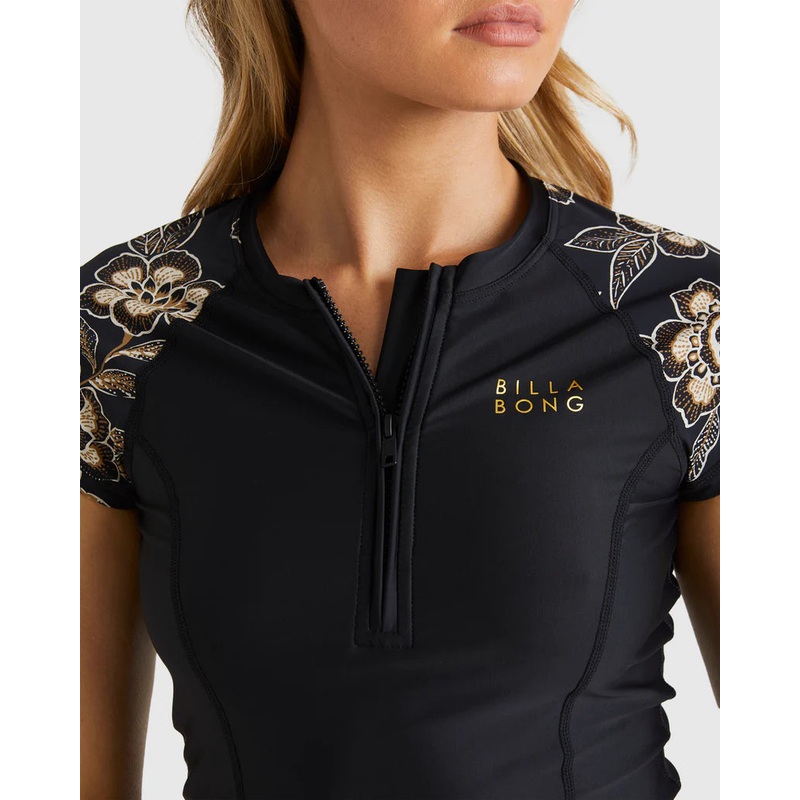 Moon Blooms Point Break Rash Vest