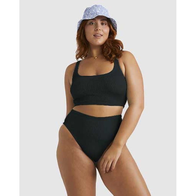 Summer High Crop Tank Bikini Top