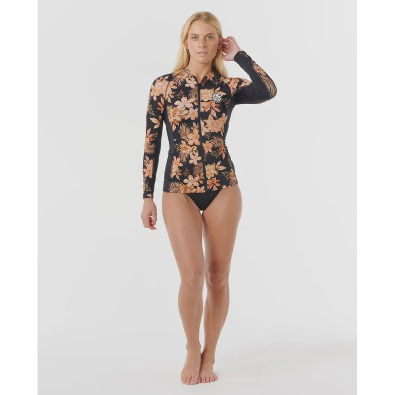 Desert Dreams Long Sleeve Zip Through Rash Vest