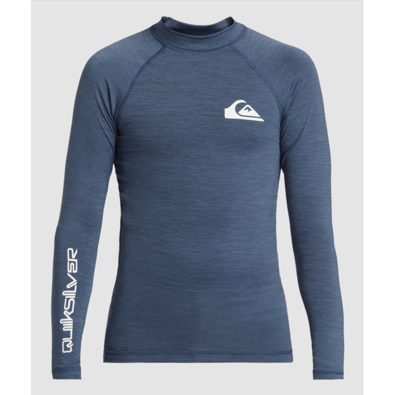 Mens Everyday Solid Long Sleeves UPF 50 Surf T-shirt