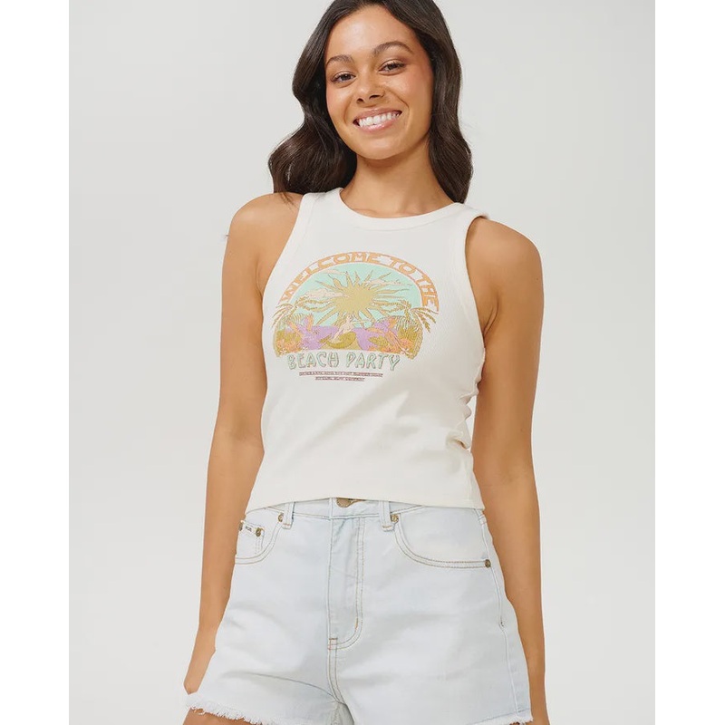 Tropicana Ribbed Tank