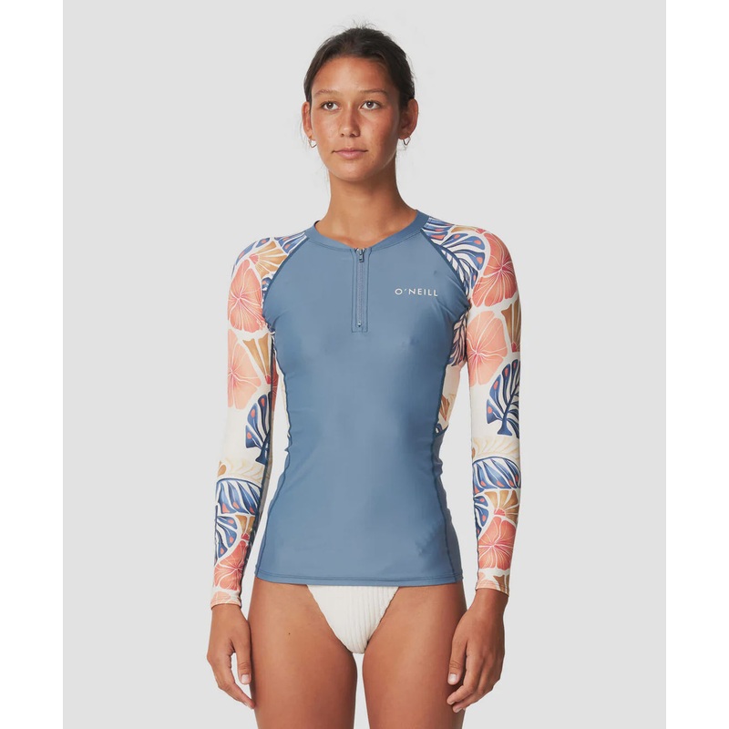 Women's Bahia 1/4 Zip LS Rash Vest