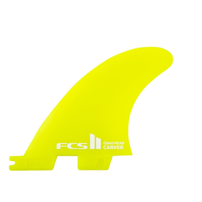 FCS II Carver Neo Glass small quad rear