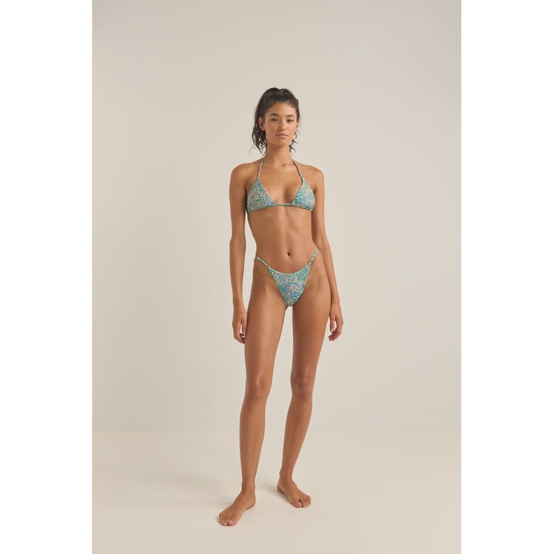 Cabo Paisley Slide Tri Top