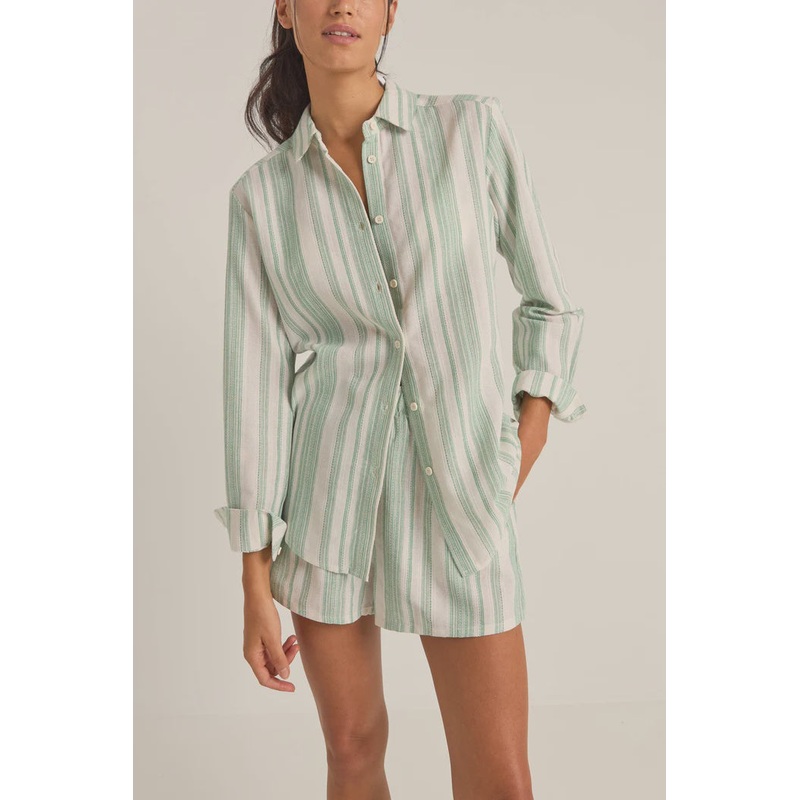 Dinero Stripe Beach Shirt