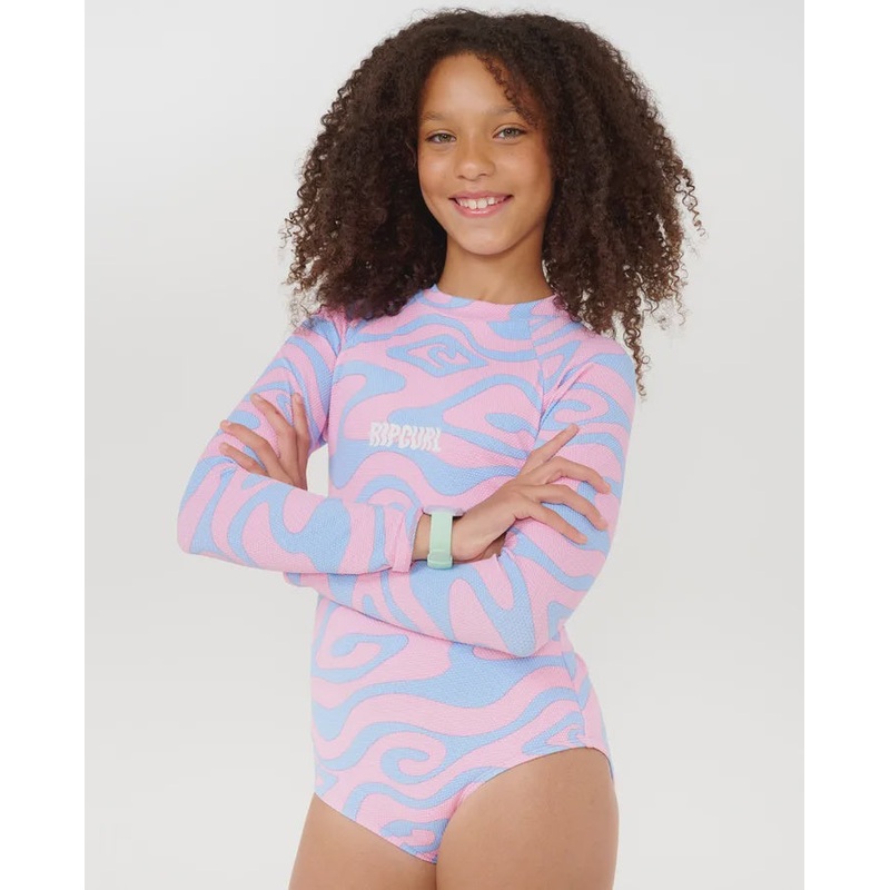 Cosmic UPF Long Sleeve Surf Suit - Girl (8-14 years)