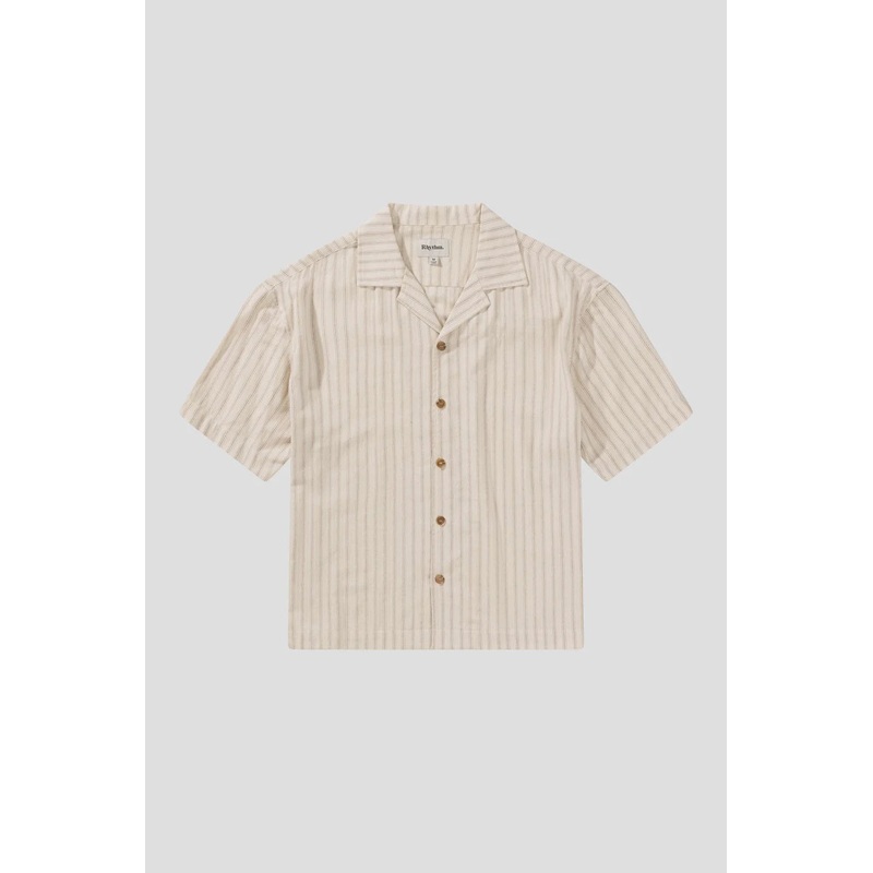 Relaxed Stripe Ss Shirt