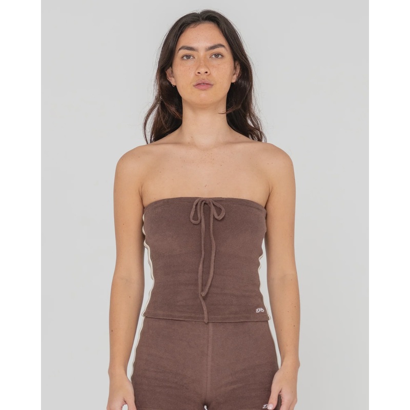 Terry Towelling Boob Tube Top