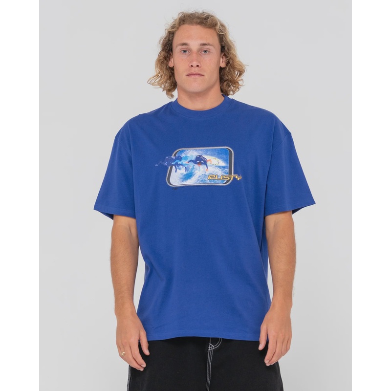 Tidal Kombat Twice Oversized Graphic Tee