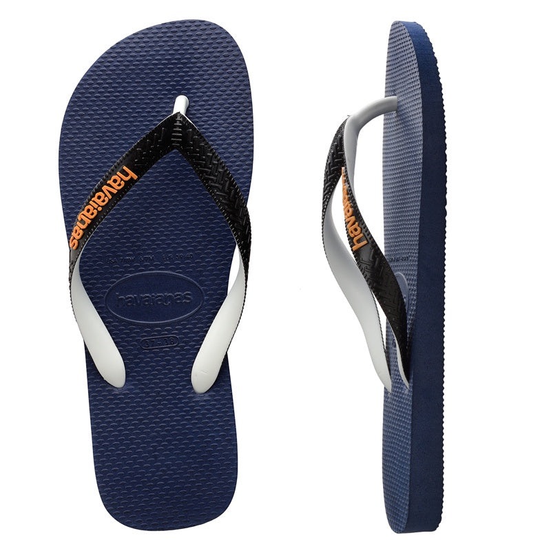 Top Mix Navy Blue/Black Thongs
