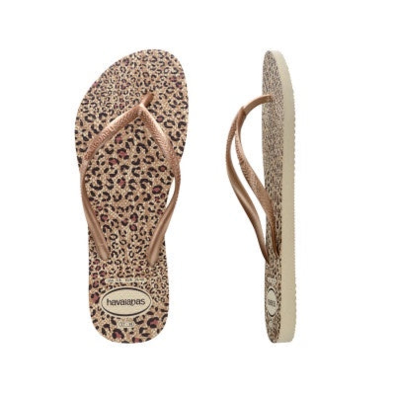Slim Animals Beige/ Ocher Metallic