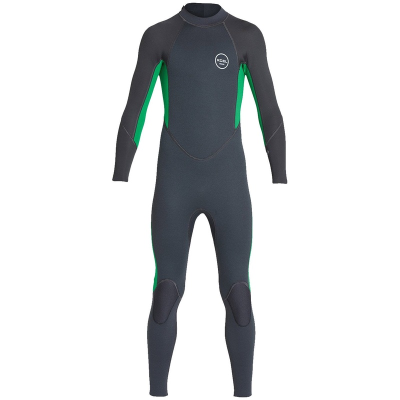 Youth Axis 3/2mm Flatlock Back Zip