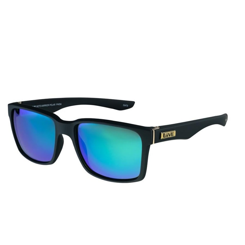 Moto Mirror Polar Matt Black