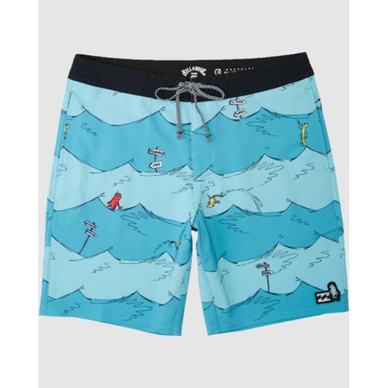 Groms One Fish Two Fish Layback Boardshort