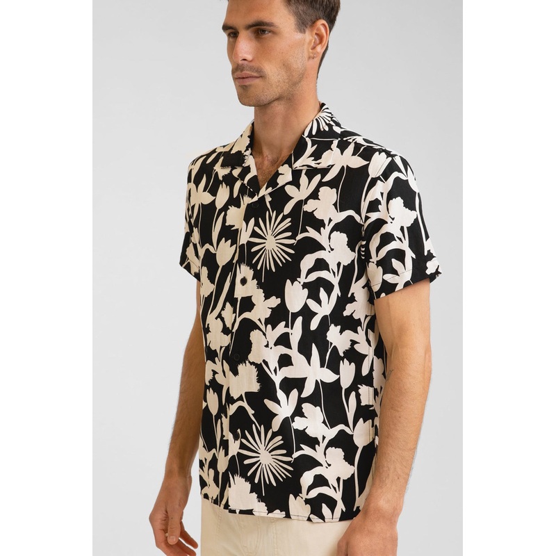 Melrose Linen Ss Shirt