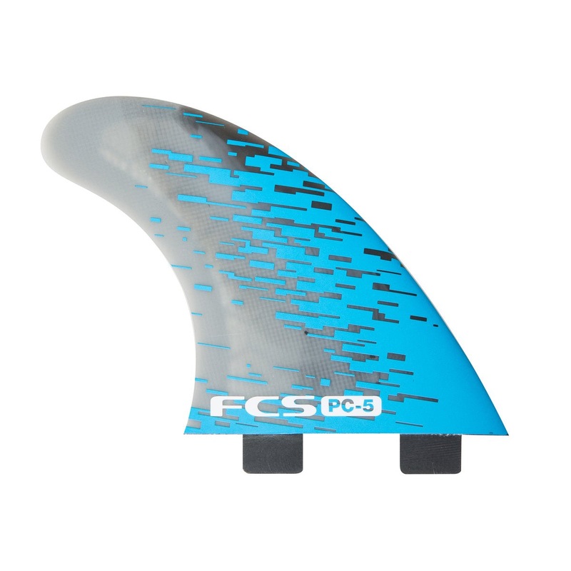 PC-5 Blue Smoke Quad Fins