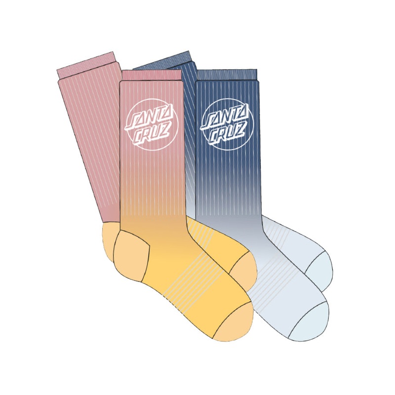 Dip Dye Socks - 2 Pair