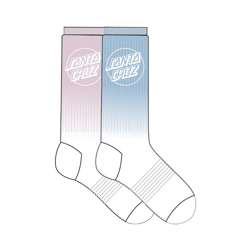 Junior Girls Dip Dye Sock - 2 Pair