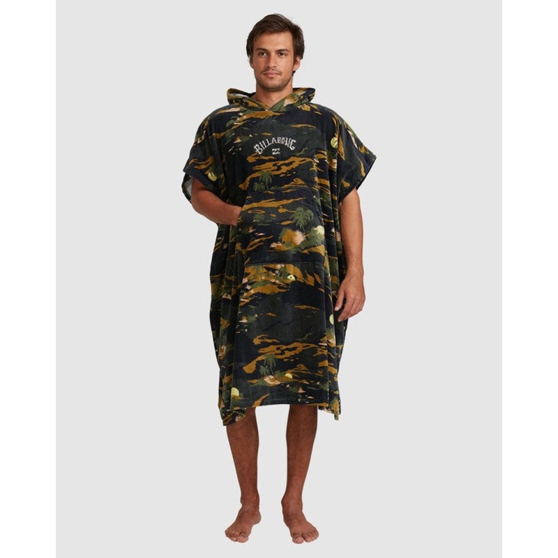 Mens Hooded Poncho