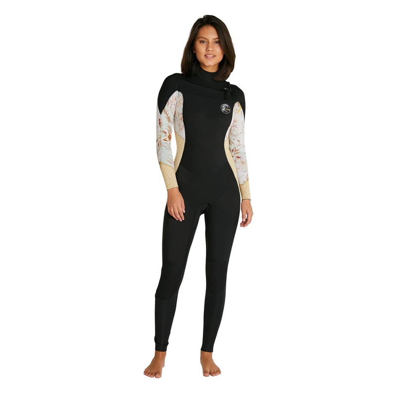 Womens Bahia 3/2mm Steamer Chest Zip Wetsuit