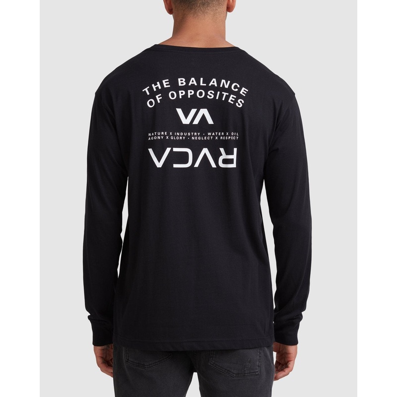 Bend It Like RVCA Long Sleeve Tee