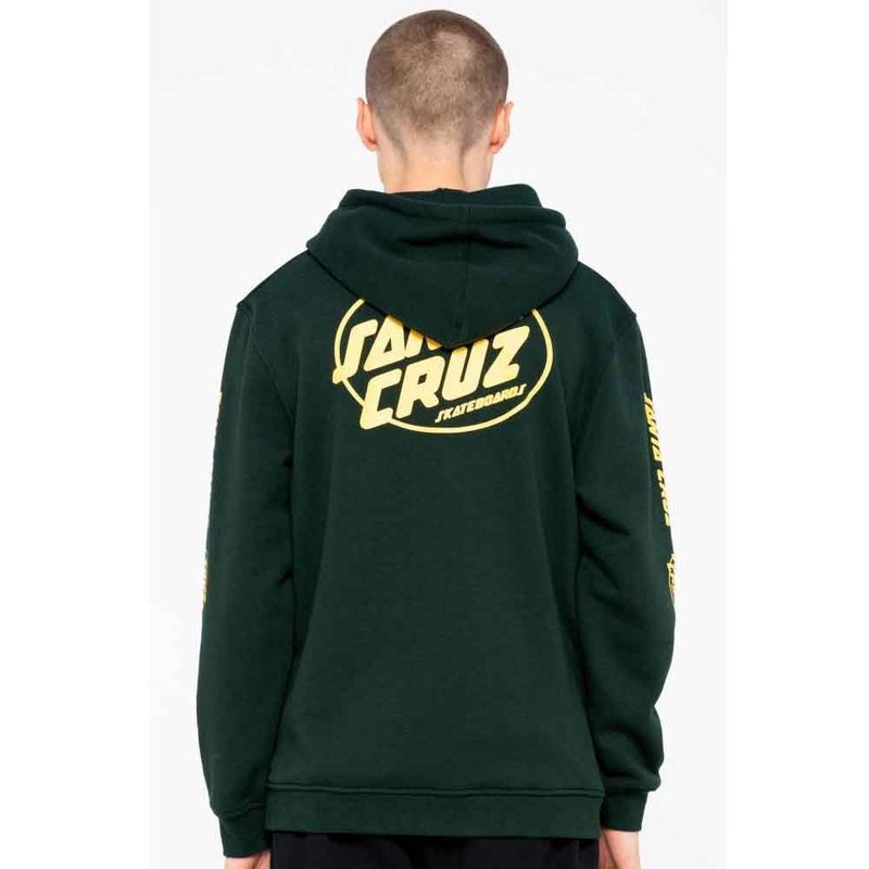 Santa Cruz Club Oval Dot Zip Hoodie