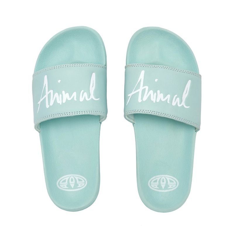 Animal Womens Pinkie Slider  - Harbour Green