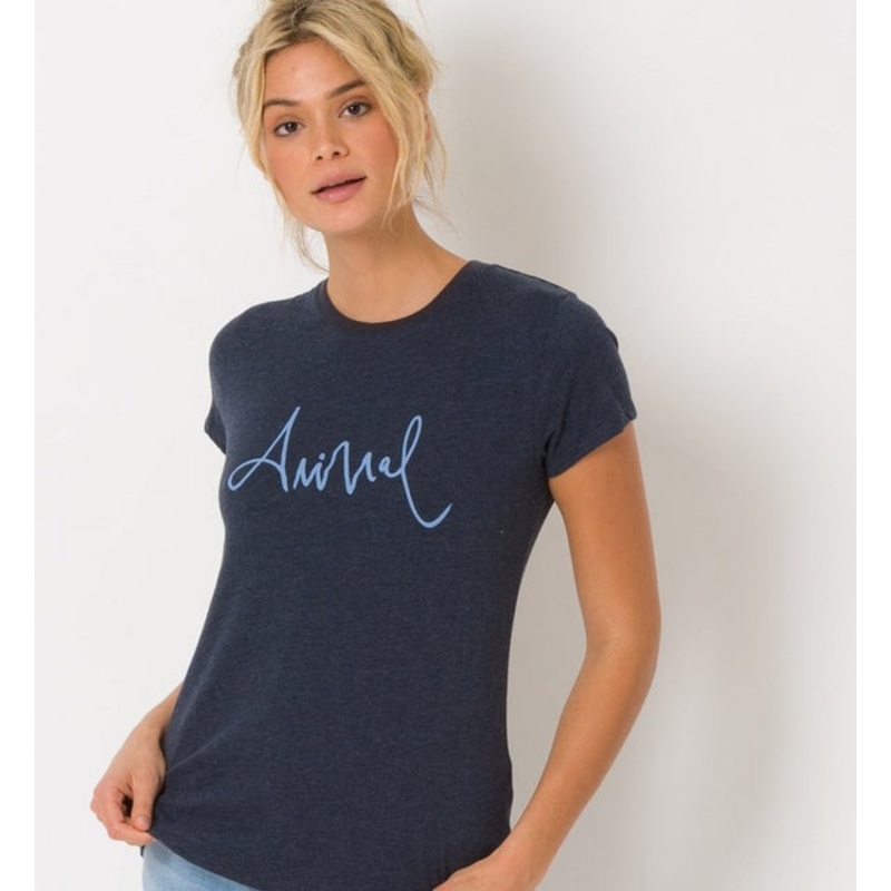 Animal Womens Reel Me In Short Sleeved T Shirt