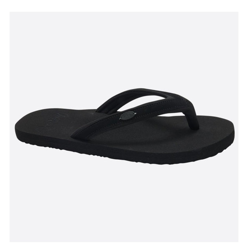 Animal Womens Swish Slim Block Flip Flops  - Black