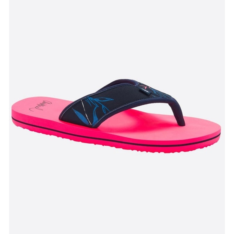 Animal Womens Swish Upper AOP Flip Flops  - Pyscho Red