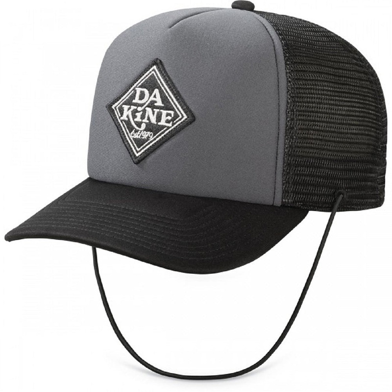Dakine Lock Down Trucker Cap Blk/Charcoal