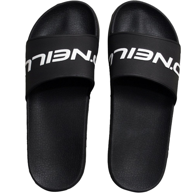 O'Neill Slide Logo Sandals - Black Out