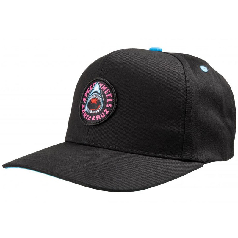 Santa Cruz Speed Wheels Shark Snapback Cap
