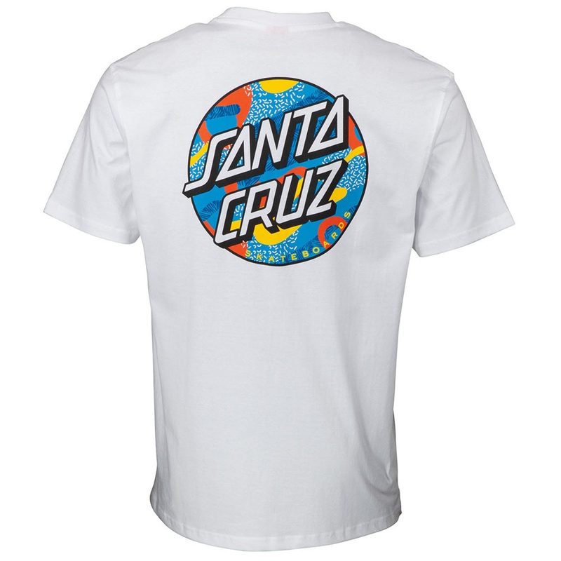 Santa Cruz Primary Dot Short Sleeved T-Shirt