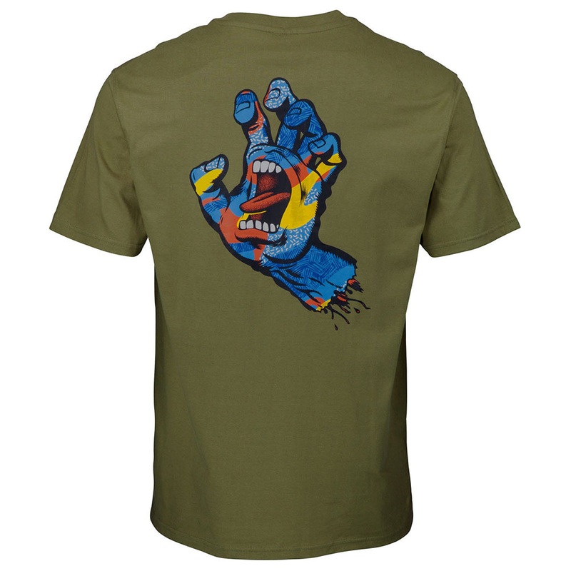 Santa Cruz Primary Hand Short Sleeved T-Shirt