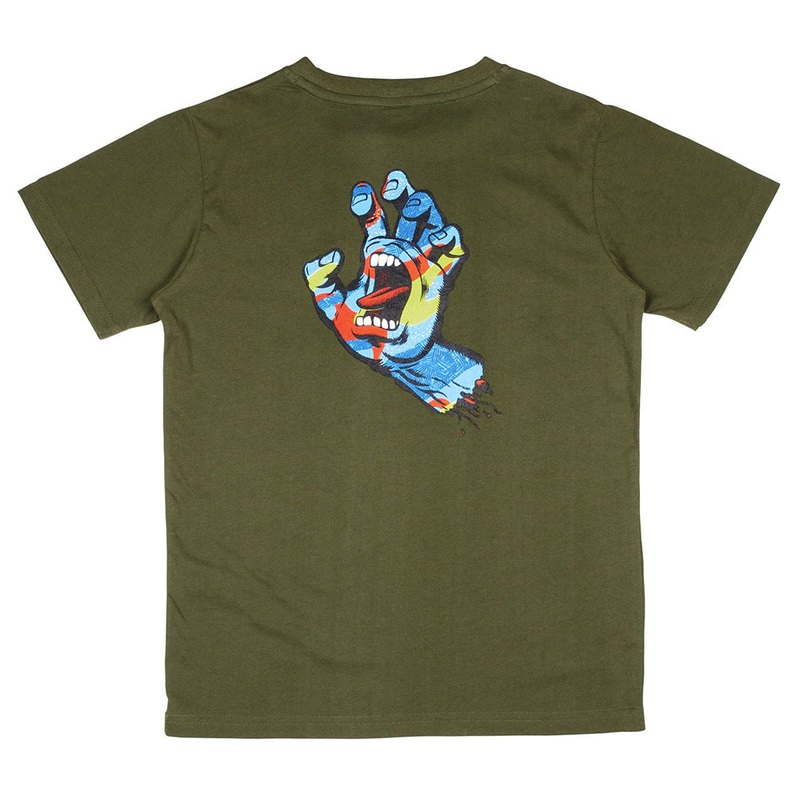 Santa Cruz Youth Primary Hand Short Sleeved T-Shirt