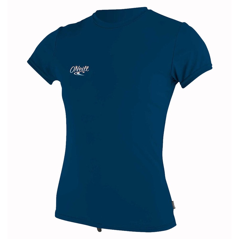 O'Neill Girls Premium Skins Short Sleeved Sun Shirt  - Abyss