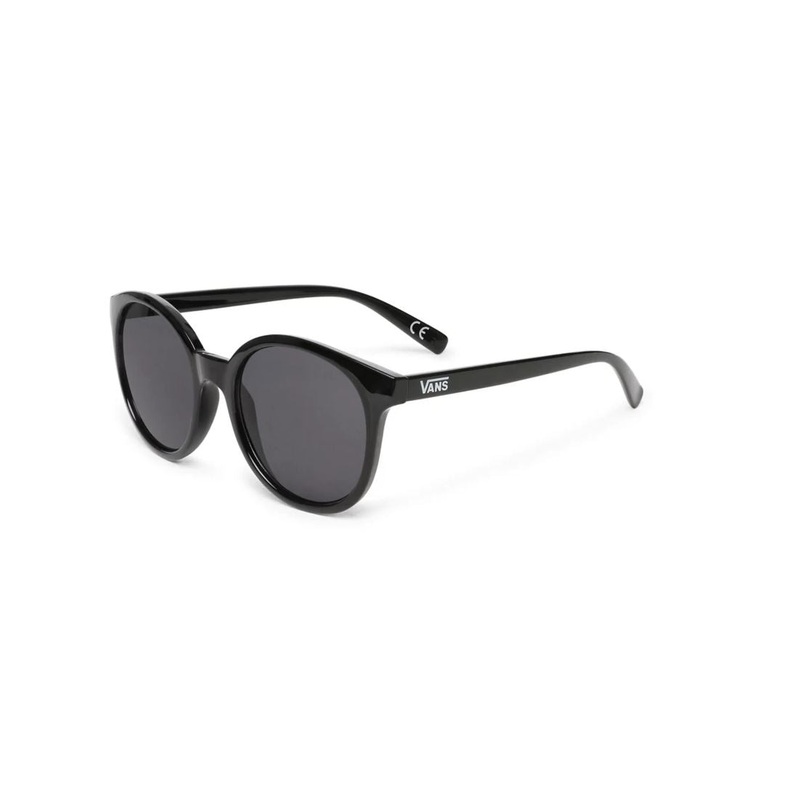 Vans Womens Rise And Shine Sunglasses - Black/Smoke Lens