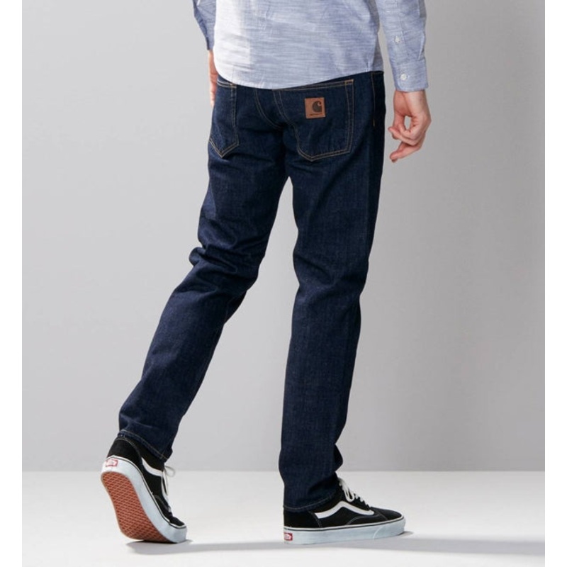 Carhartt Klondike Blue Stretch Denim Trousers