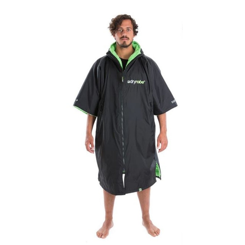 Dryrobe Advance Shortsleeve Large Black Green