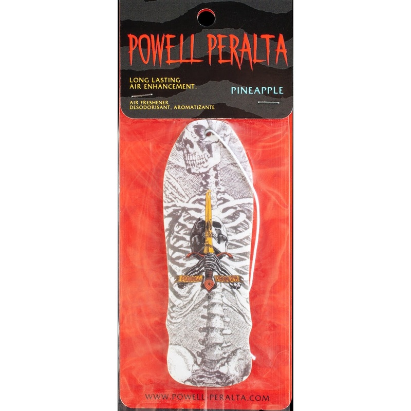 Powell Peralta Air Freshener - Geegah Skull and Sword Pineapple