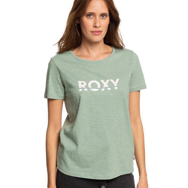Roxy Red Sunset Corpo Short Sleeved T Shirt