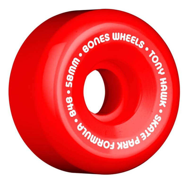 Bones Hawk Mini Cube Red Skateboard Wheels