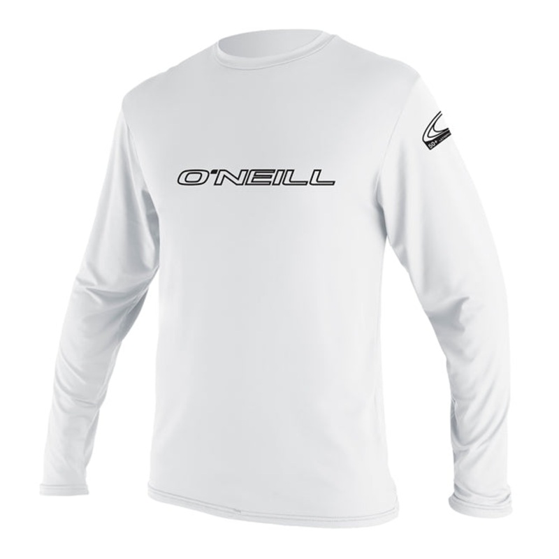 O'Neill Basic Skins Long Sleeved Sun Shirt - White