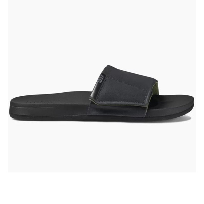 Reef Cushion Bounce Slide Sandals  - Black